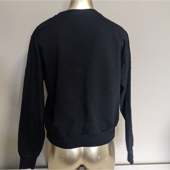 BLACK Pearl Embellished Sweater - Picture 2 of 3
